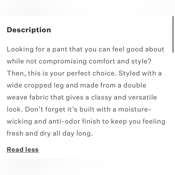 FWD Friday Cropped Woven Pant - Picture 7 of 7